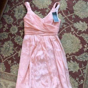 NWT blush pink JCrew bridesmaid dress